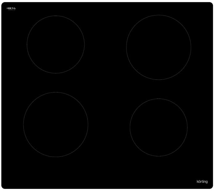 Индукционная варочная панель Korting HI 64090 HID