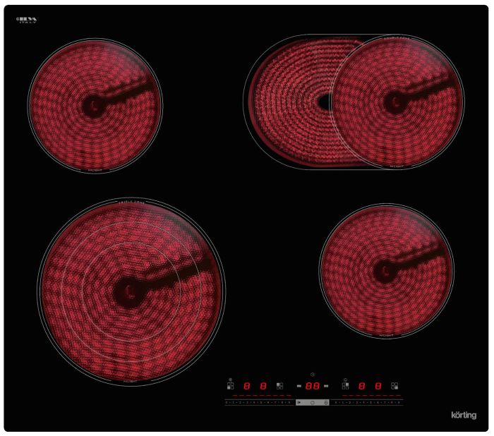 Электрическая варочная панель Korting HK 63910 B
