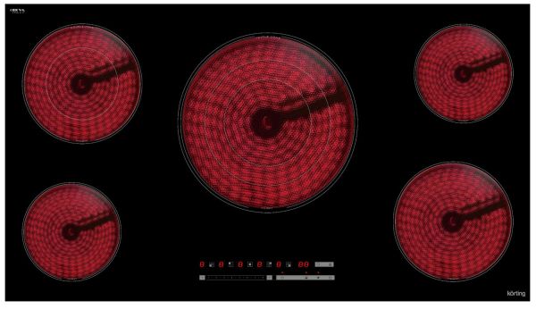 Электрическая варочная панель Korting HK 95309 B