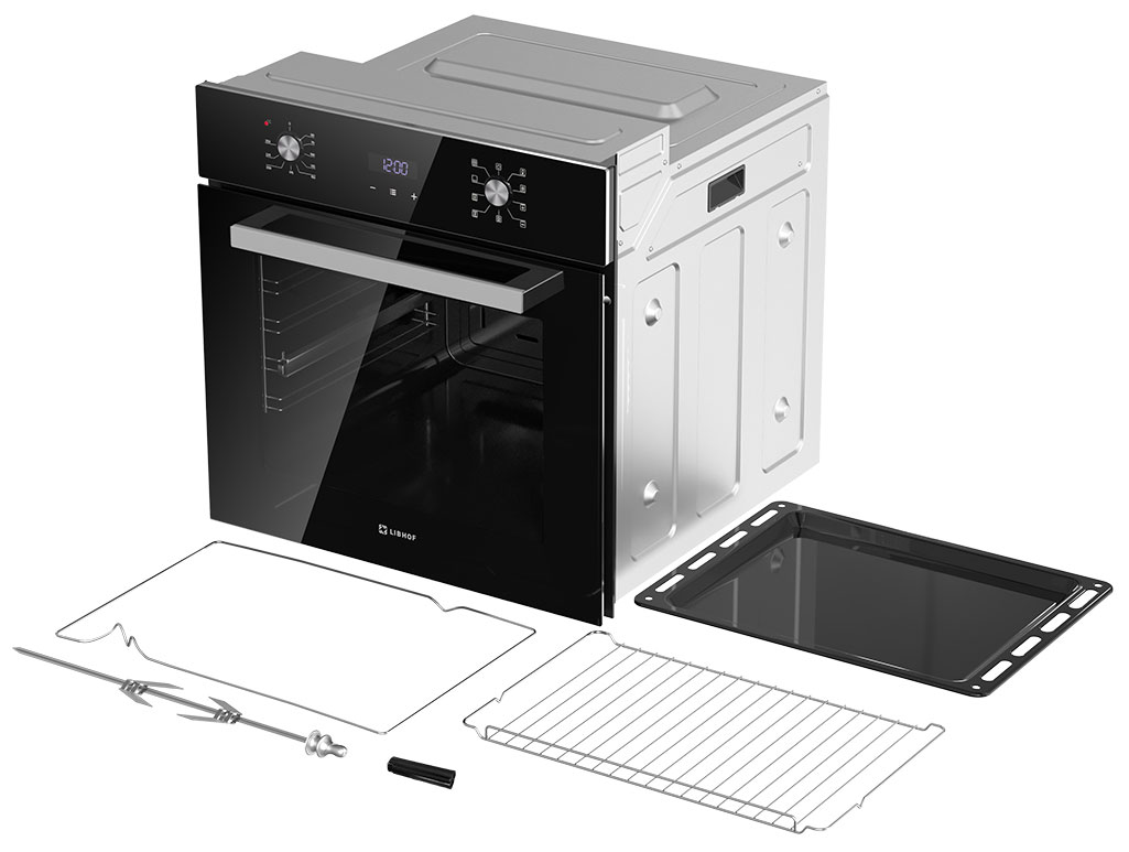 Электрический духовой шкаф Libhof DSN-7091B