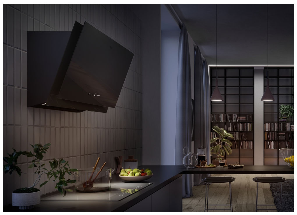 Наклонная вытяжка Franke FMA 2.0 PRO 907 BK