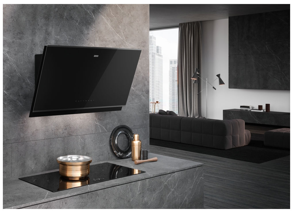 Наклонная вытяжка Franke FMY PRO 907 FM BK/BK MATT