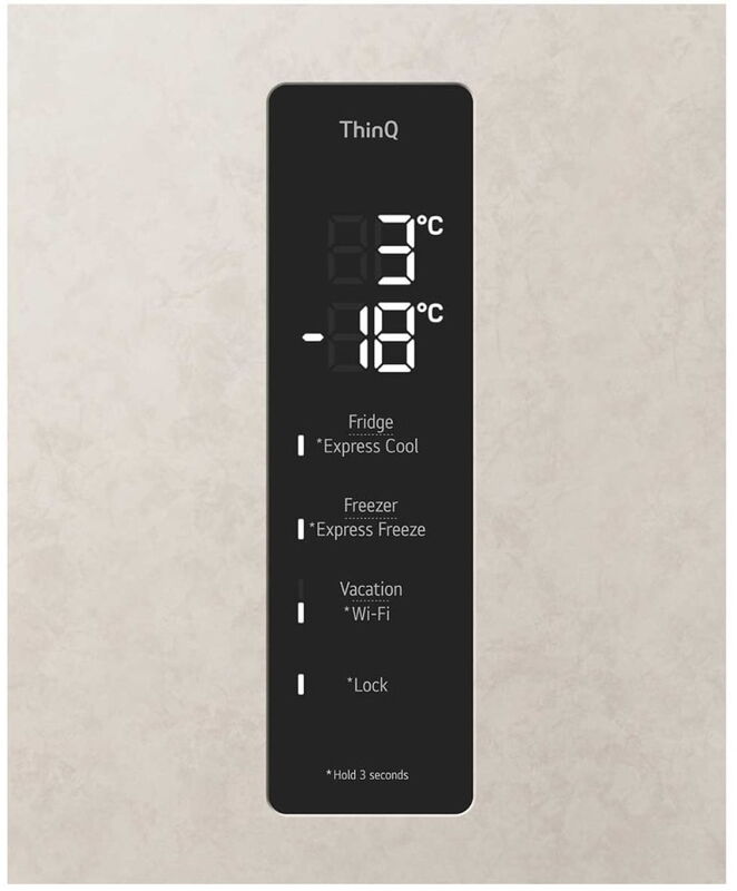 Двухкамерный холодильник LG GC-B459AEMW