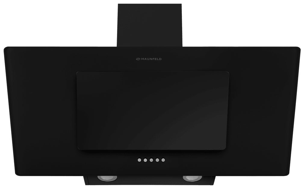 Наклонная вытяжка Maunfeld Tower 90 черный