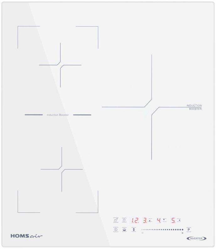 Индукционная варочная панель HOMSair HIC43SWH Inverter