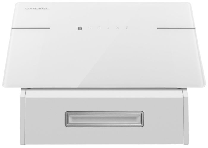 Наклонная вытяжка Maunfeld Astro 50 белое стекло