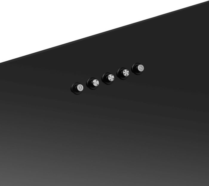 Наклонная вытяжка Maunfeld Dream 90 Push Glass чёрный