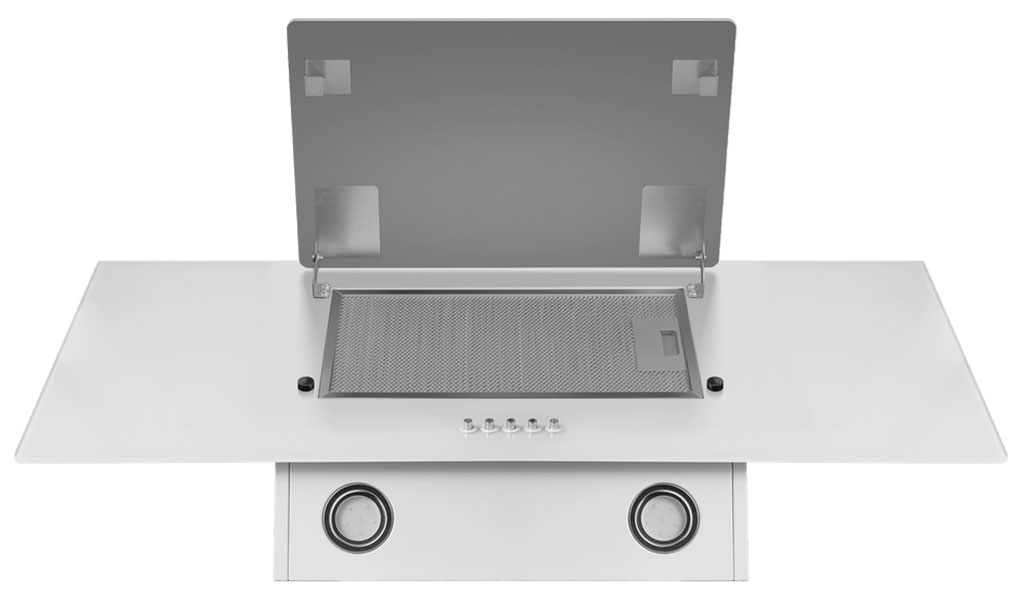 Наклонная вытяжка Maunfeld Tower 90 белый