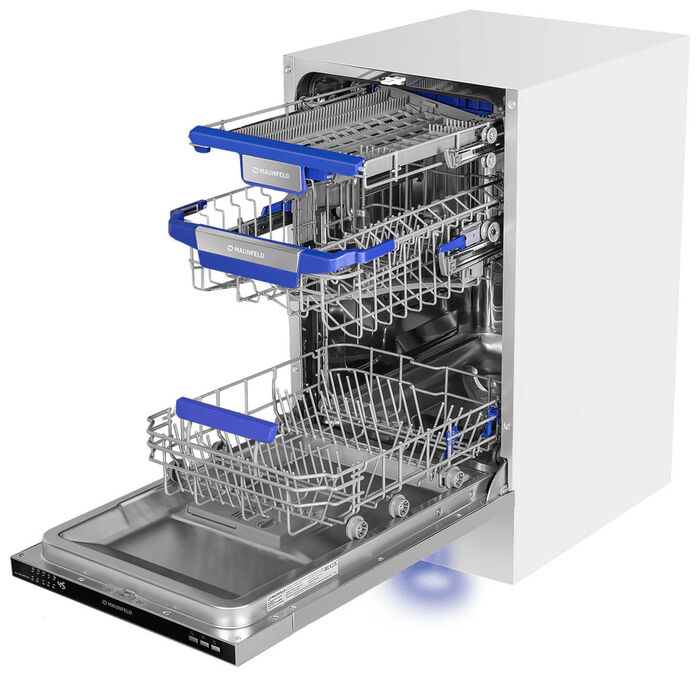 Встраиваемая посудомоечная машина Maunfeld MLP-083I Light Beam