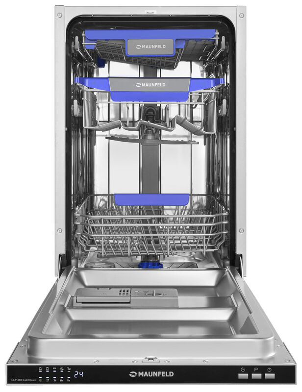 Встраиваемая посудомоечная машина Maunfeld MLP-083I Light Beam