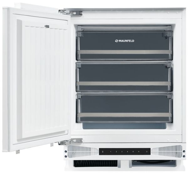 Встраиваемый морозильник Maunfeld MBFR88SWGR Inverter