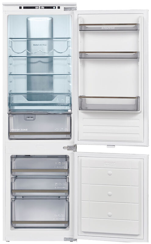 Встраиваемый холодильник Maunfeld MBF177NFWHGR Inverter