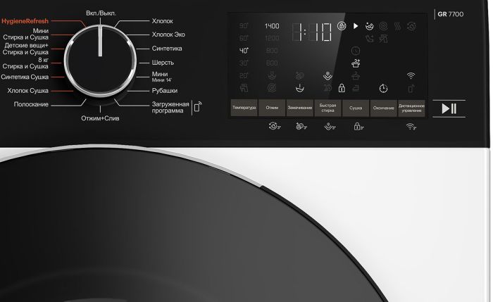 Стирально-сушильная машина Grundig GD7 P612847 W