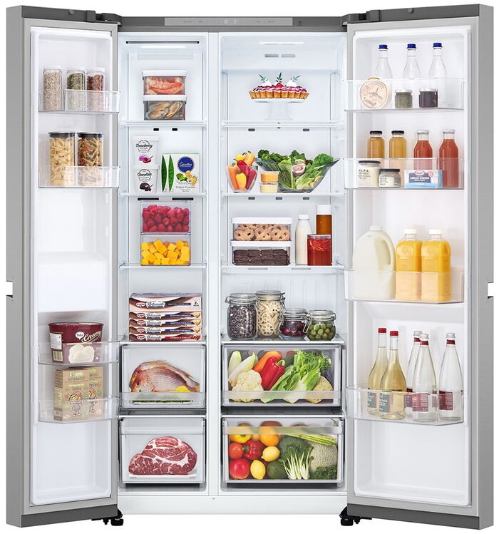 Холодильник Side-by-Side LG GC-B257KMHW