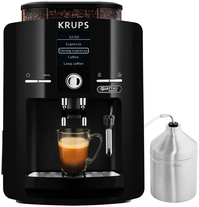 Автоматическая кофемашина Krups Espresseria Quattro Force EA82F010