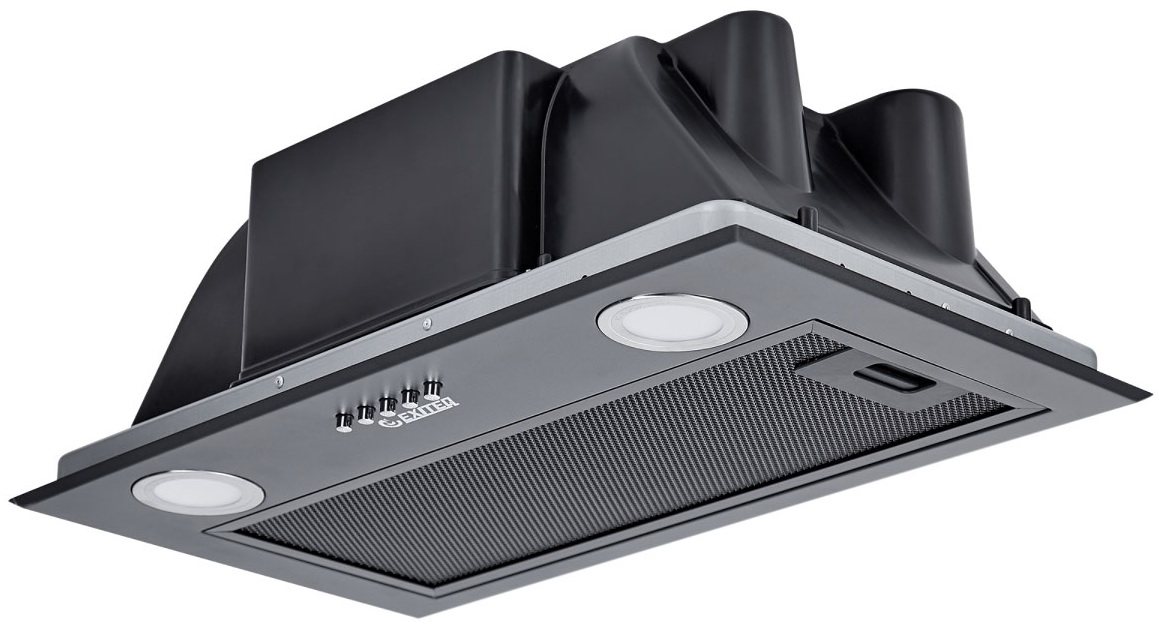 Полновстраиваемая вытяжка Exiteq EX-1446 black