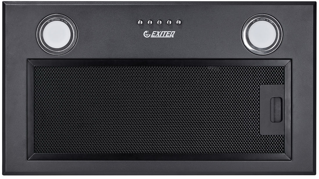 Полновстраиваемая вытяжка Exiteq EX-1446 black