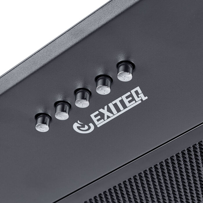 Полновстраиваемая вытяжка Exiteq EX-1446 black