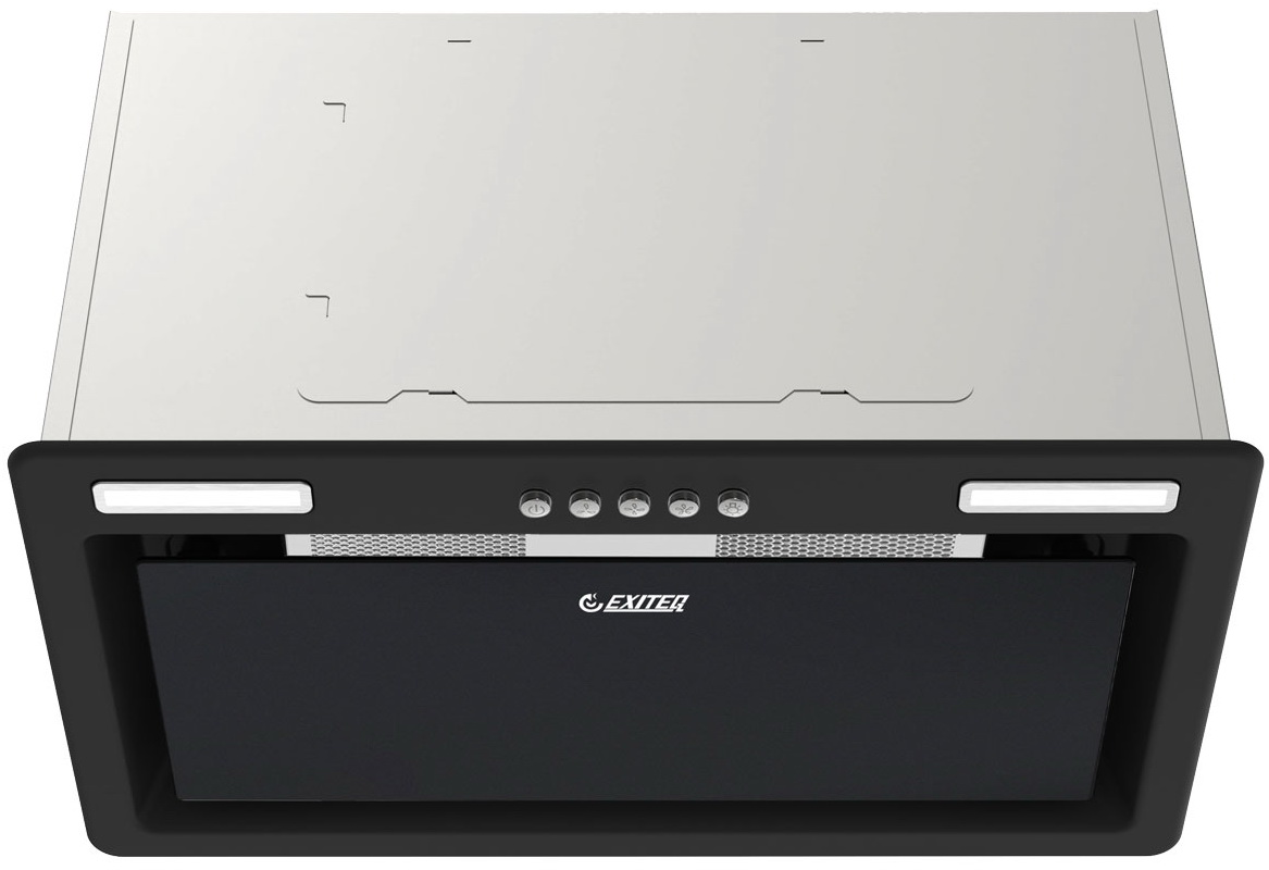 Полновстраиваемая вытяжка Exiteq EX-1476 black