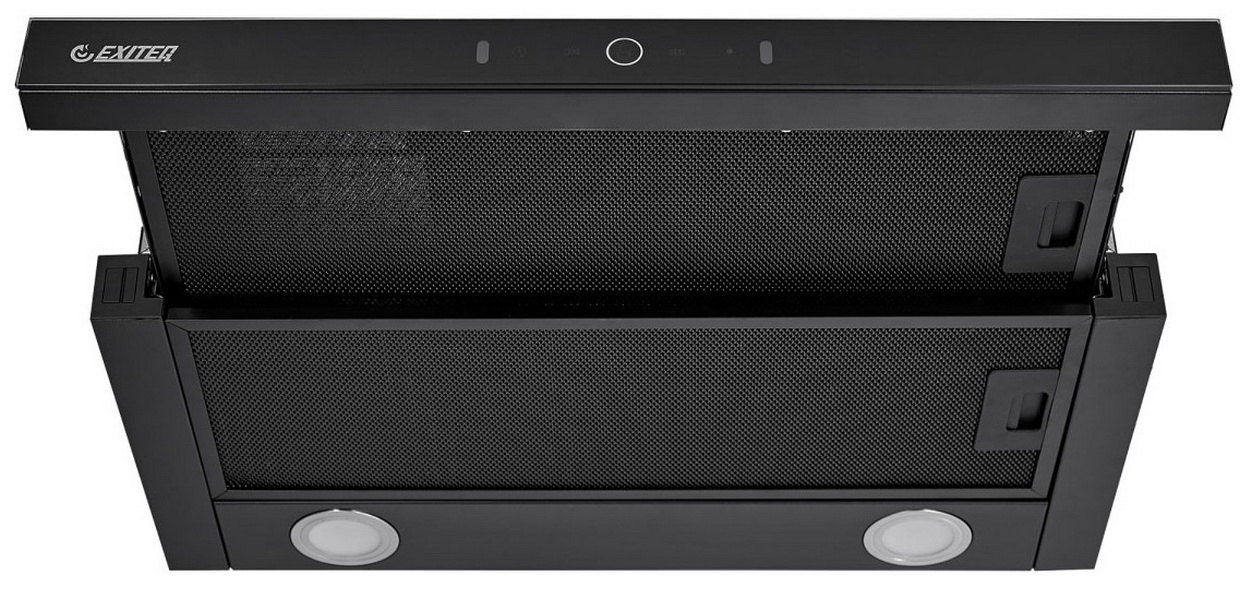 Телескопическая вытяжка Exiteq EX-1416 black