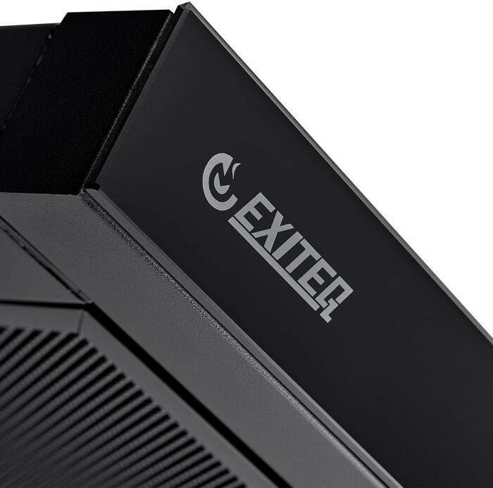 Телескопическая вытяжка Exiteq EX-1416 black