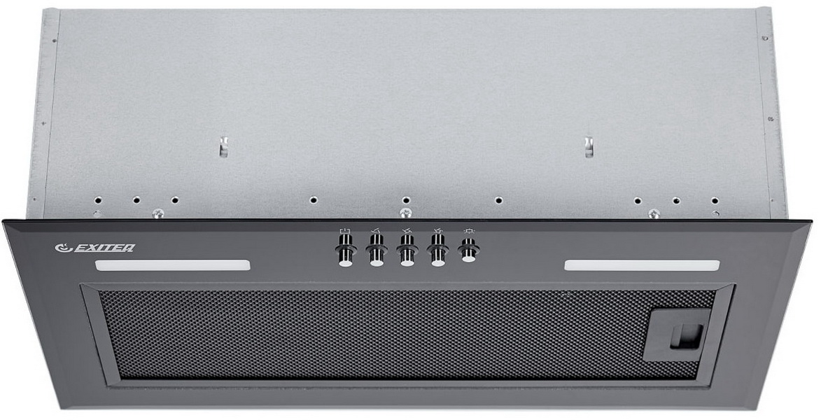 Полновстраиваемая вытяжка Exiteq EX-1346 black