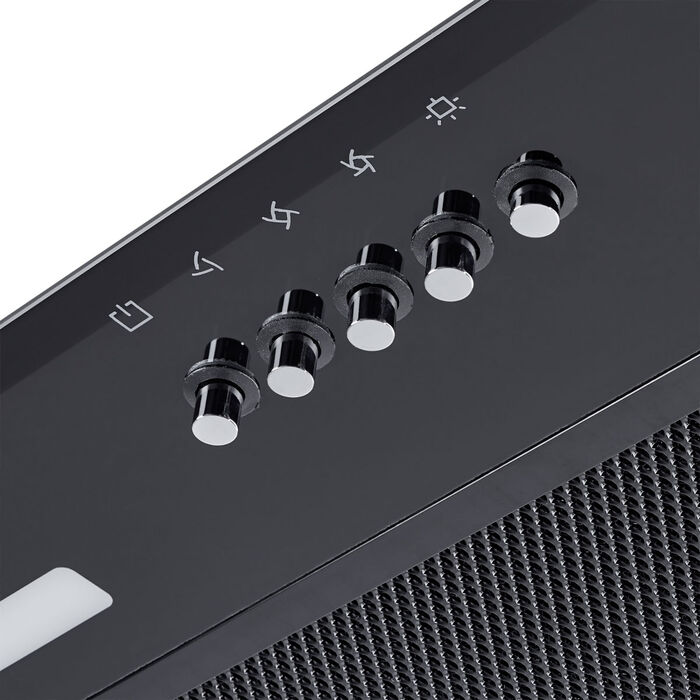 Полновстраиваемая вытяжка Exiteq EX-1346 black
