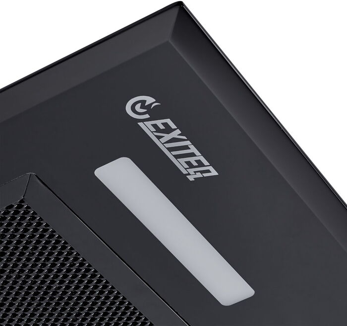 Полновстраиваемая вытяжка Exiteq EX-1346 black