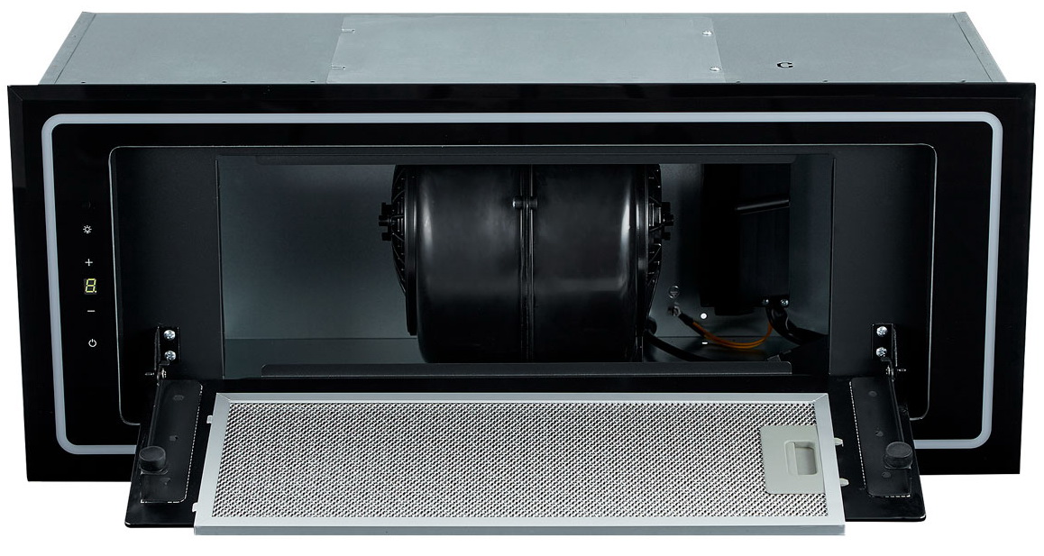 Полновстраиваемая вытяжка Exiteq EX-1289 black