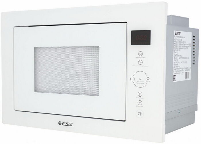 Встраиваемая микроволновая печь Exiteq EXM-106 white