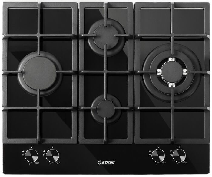 Газовая варочная панель Exiteq PF 640 STGB-E/A
