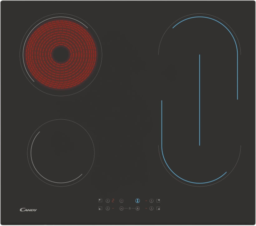 Электрическая варочная панель Candy CH64BVTRU