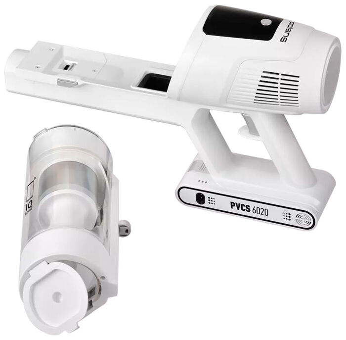 Пылесос вертикальный Polaris PVCS 6020 Cyclonic Way PRO WIFI IQ Home белый