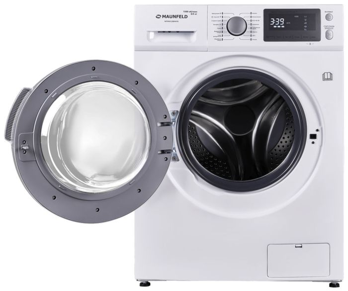 Стирально-сушильная машина Maunfeld MFWM1586WHS