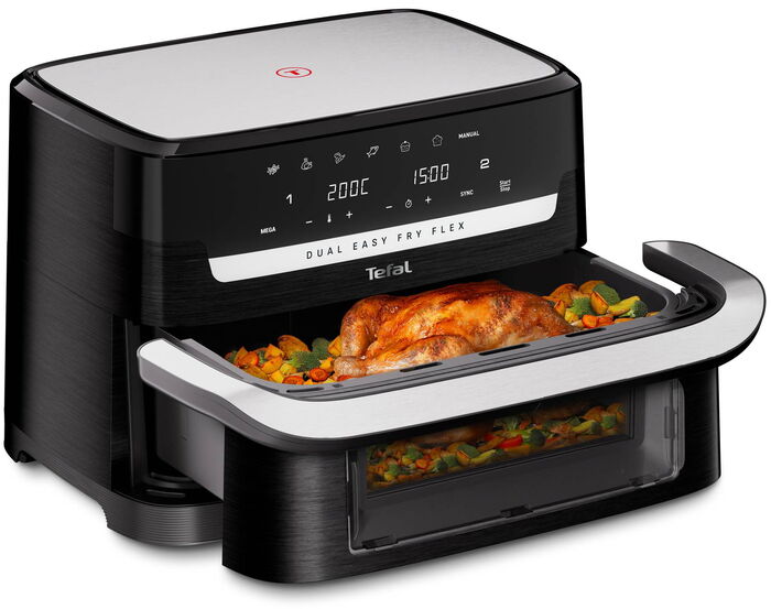Аэрогриль Tefal EY9228E0 Dual Easy Fry Flex