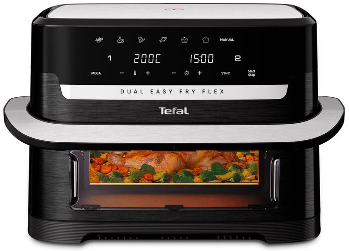 Аэрогриль Tefal EY9228E0 Dual Easy Fry Flex