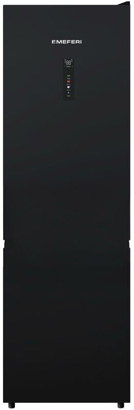 Двухкамерный холодильник Meferi MFR185BK TOTAL NO FROST COMBI ULTRA