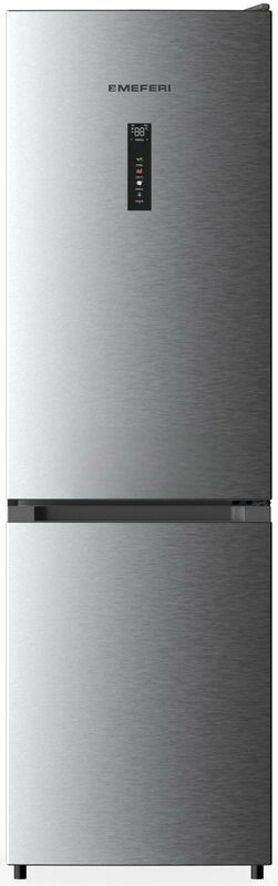 Двухкамерный холодильник Meferi MFR200IX TOTAL NO FROST COMBI ULTRA