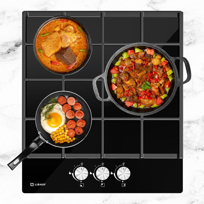 Газовая варочная панель Libhof GH-453B