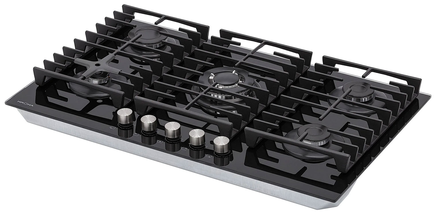 Газовая варочная поверхность Krona HAGEL 90 BL W FC
