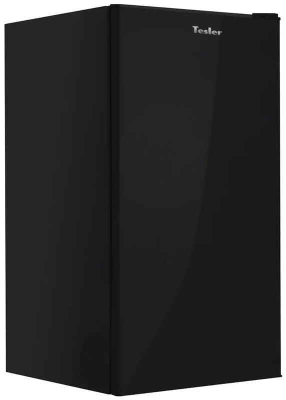 Однокамерный холодильник Tesler RC-95 Black Glass