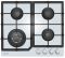 Газовая варочная панель Meferi MGH604WH GLASS COMFORT