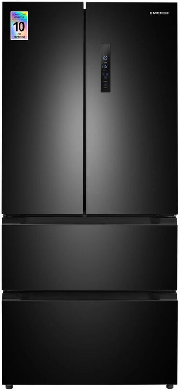 Многокамерный холодильник Meferi MFR83BLACK IX TOTAL NO FROST FRENCH DOOR COMFORT
