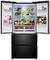 Многокамерный холодильник Meferi MFR83BLACK IX TOTAL NO FROST FRENCH DOOR COMFORT