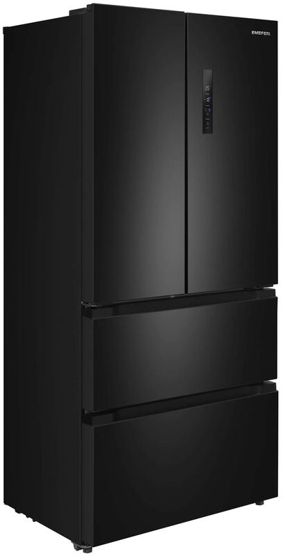Многокамерный холодильник Meferi MFR83BLACK IX TOTAL NO FROST FRENCH DOOR COMFORT