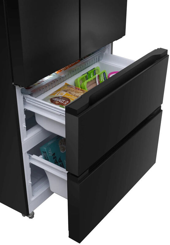 Многокамерный холодильник Meferi MFR83BLACK IX TOTAL NO FROST FRENCH DOOR COMFORT