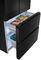 Многокамерный холодильник Meferi MFR83BLACK IX TOTAL NO FROST FRENCH DOOR COMFORT