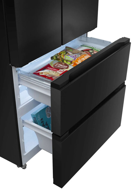 Многокамерный холодильник Meferi MFR83BLACK IX TOTAL NO FROST FRENCH DOOR COMFORT
