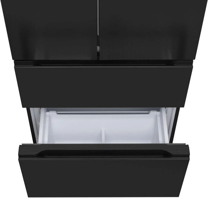 Многокамерный холодильник Meferi MFR83BLACK IX TOTAL NO FROST FRENCH DOOR COMFORT