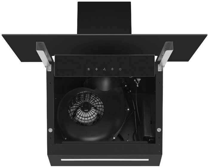 Наклонная вытяжка Meferi AIRBOX60BK COMFORT